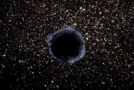 The 'missing link' in the development of the universe, the mid-size black holes.
