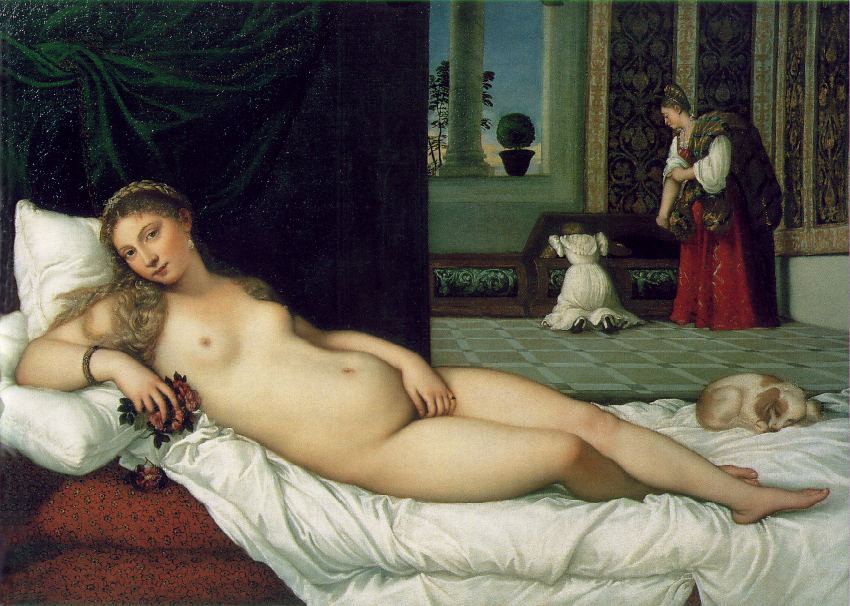 Titian's Venus of Urbino (1538)