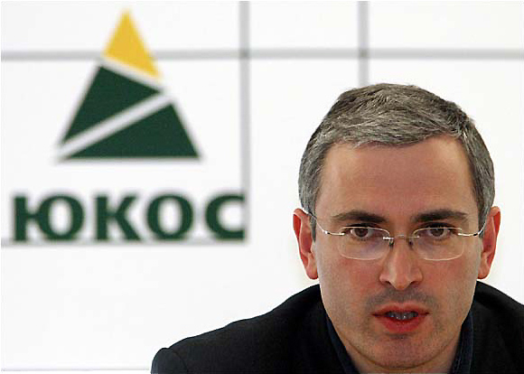 Mikhail Khodorkovsky, owner of Russia's first oil producer, Yukos.