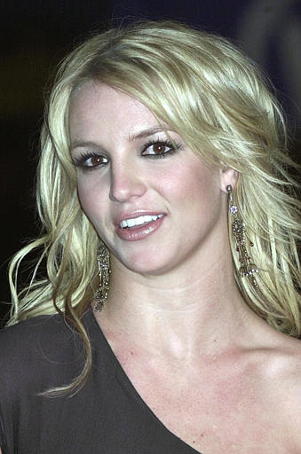 American pop princess Britney Spears arrives at the NRJ music awards in Cannes (where she is to attend the MIDEM, which is the international music market), January 19, 2002.