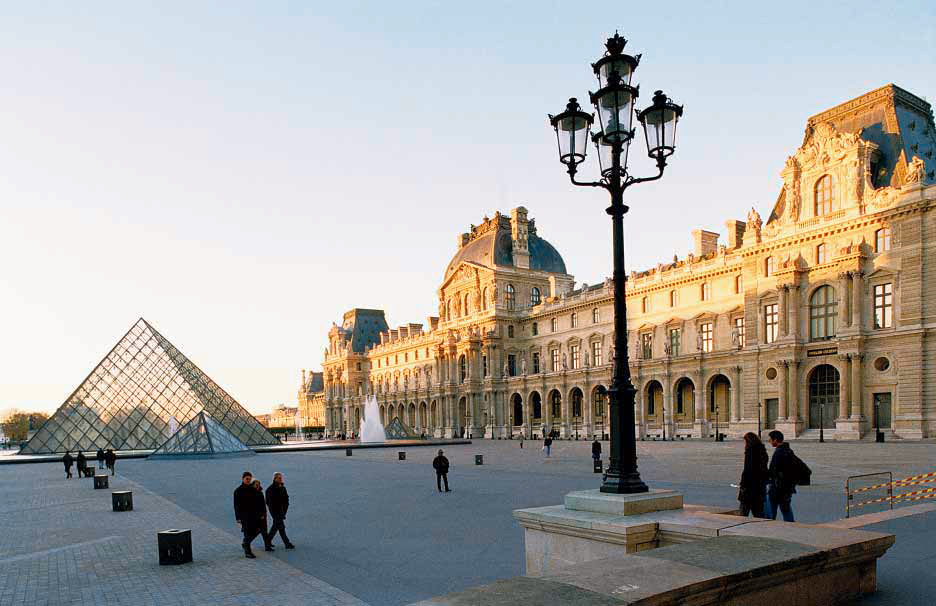 Louvre Museum, Paris, France, c. 2000.