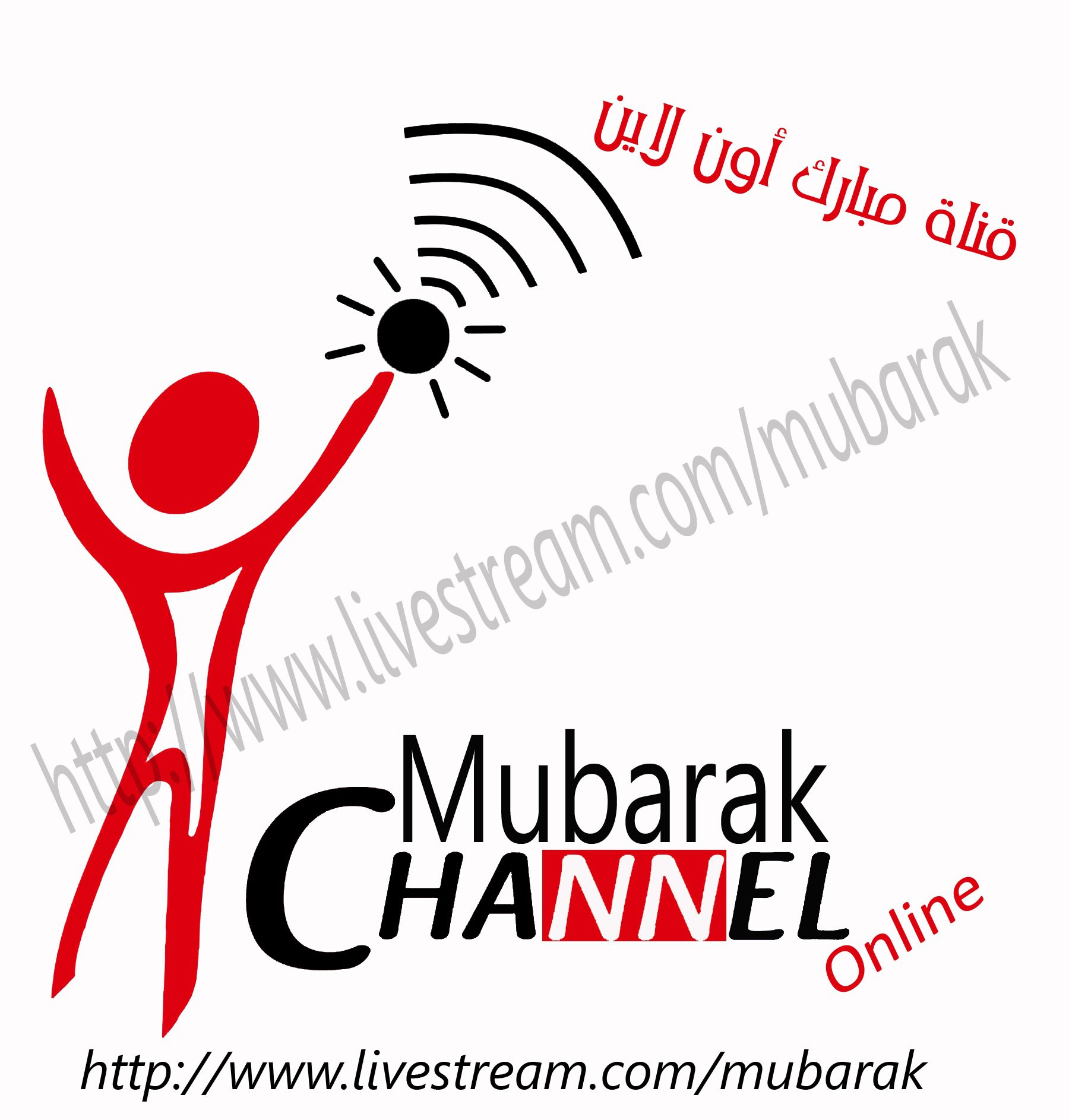 Poster of 'Mubarak Online,' Internet channel, May 6, 2011.