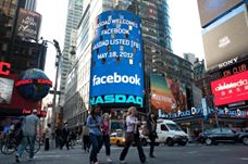 The Nasdaq board in New York's Times Square, May 18, 2012.