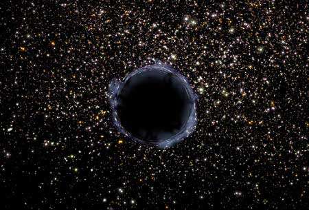 The 'missing link' in the development of the universe, the mid-size black holes.