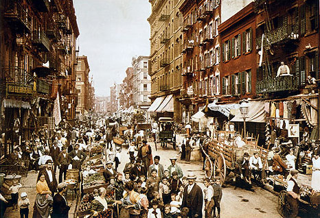 Lower East Side (1900), collection of Lisa Ades, Jewish Museum, New York.