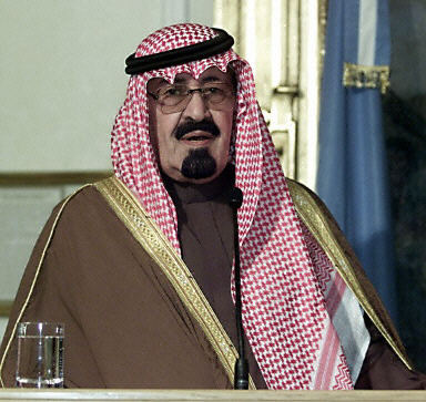 Saudi Crown Prince Abdullah bin Abdul-Aziz al-Saud