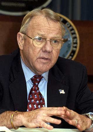 Former Major General Jay Garner, the Pentagon, March 11, 2003.