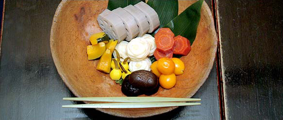 Gesshin Kyo restaurant in Tokyo serves Buddhist-style vegetarian fare.