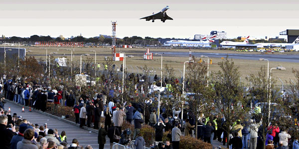 Heathrow Airport, London, October 24, 2003.