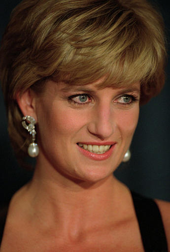 Diana, the Princess of Wales, December 11, 1995.
