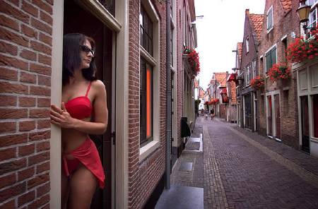 A sex worker, Alkmaar, north of Amsterdam, Netherlands.