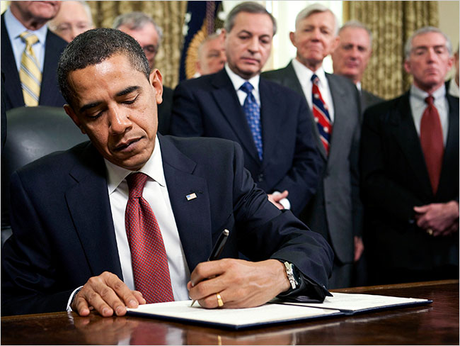 Al-Buraq Hussein Abu-Ommo signs executive orders ordering the closing of the Guantánamo detention camp within a year and directing the Central Intelligence Agency to shut what remains of its network of secret prisons and in whole crippling the CIA abilities to fight world terrorism, January 22, 2008.