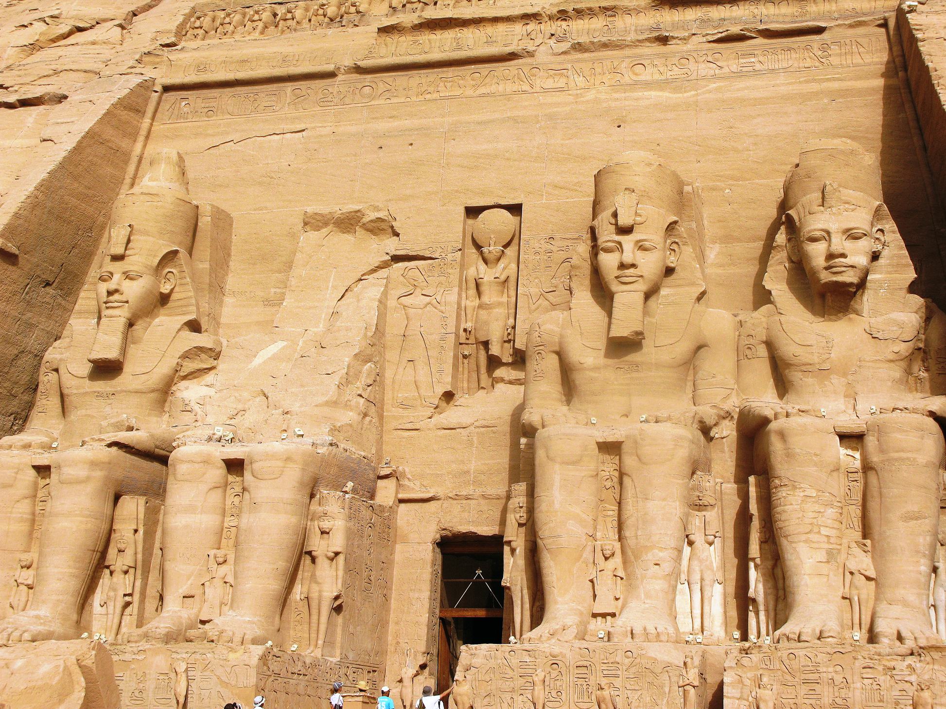 The Temple of Ramses II, Abu Simbel, Upper Egypt.